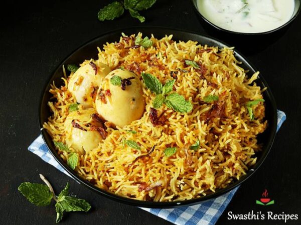 Egg Biryani Full